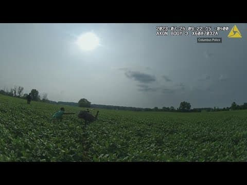 Columbus police help capture runaway emu in southwest Columbus