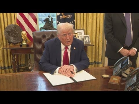 Tariffs on Mexico, Canada paused for 1 month