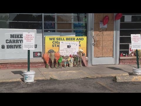 Convenience store owner honored with Sunday night vigil