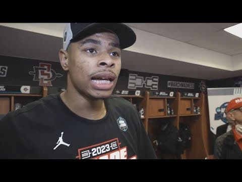 Aztecs Keshad Johnson talks about going to the Final Four for the first time