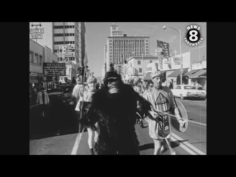 Masonic parade downtown San Diego November 1964