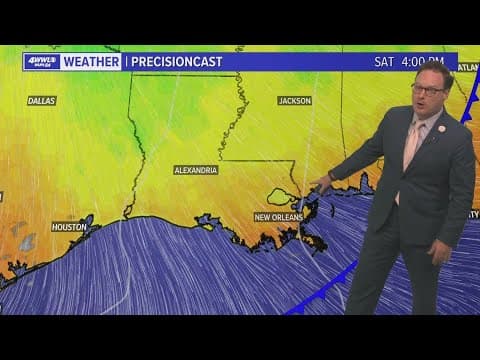 Weather: Less humid for the weekend, cooler for Sunday
