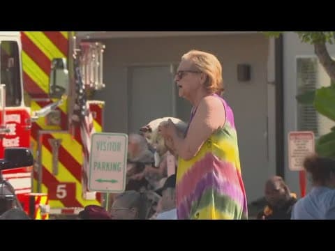 Arlington retirement community evacuated after 3-alarm fire, officials say