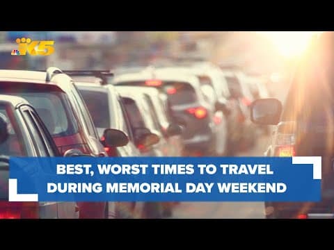 WSDOT Memorial weekend travel times