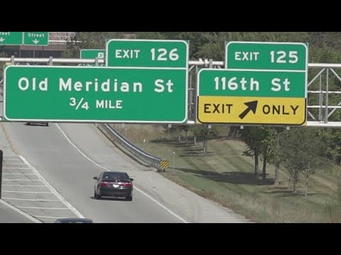 Major interchange on Indy's north side closing down for construction