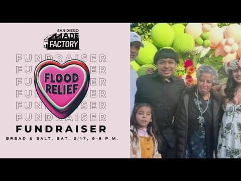San Diego business helped by community after flooding pays it forward with fundraiser for families