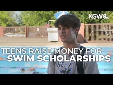 Hillsboro twin teen swimmers launch "Dive for Safety" challenge to fund lessons for kids in need