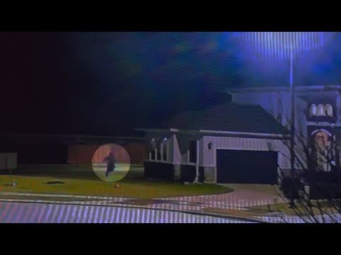 Teen awakens to find stranger in bedroom; security footage shows intruder escaping Texas residence