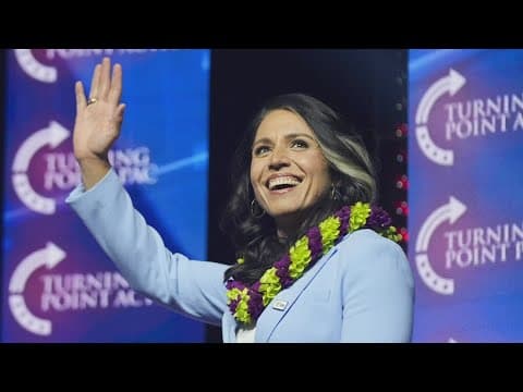 Donald Trump names Tusli Gabbard as Director of National Intelligence