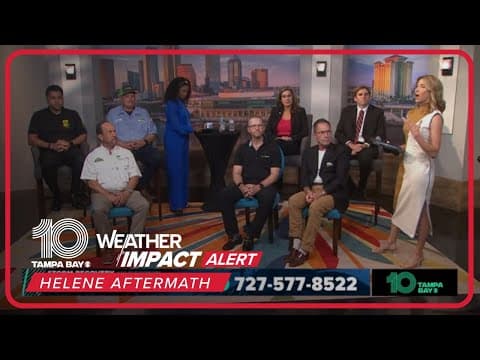 Storm Recovery: Ask the Experts | Tampa Bay's Hurricane Helene recovery special
