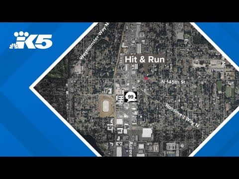 Suspect flees the scene after striking and killing pedestrian in Shoreline