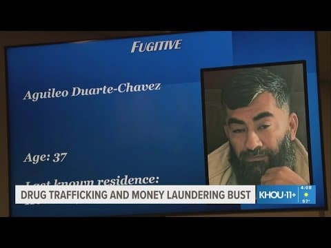 Houston drug bust: 29 arrested in major money laundering and narcotics operation
