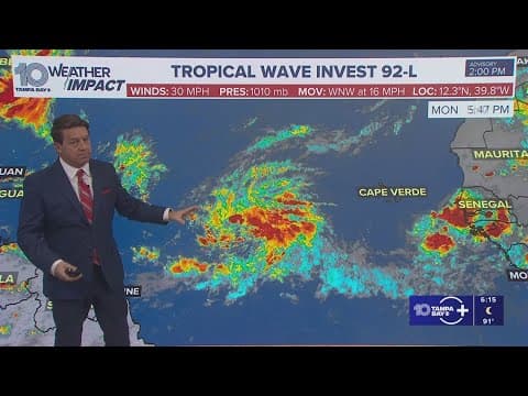 Tracking the Tropics: Tropical depression likely to form in next couple of days