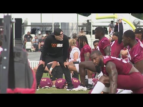 Commanders take Labor Day weekend off from practice