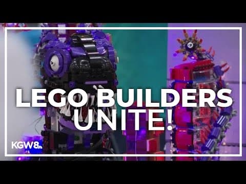 Lego enthusiasts of all ages show off their skills at Oregon Convention Center
