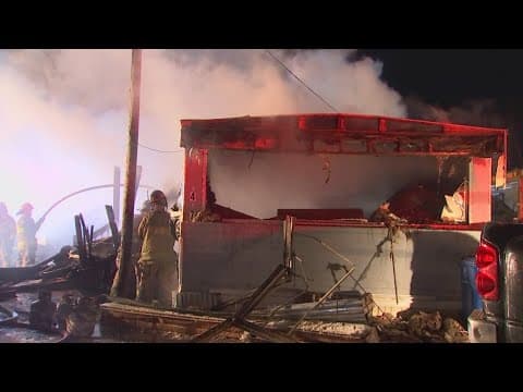 2 killed in south Columbus mobile home fire
