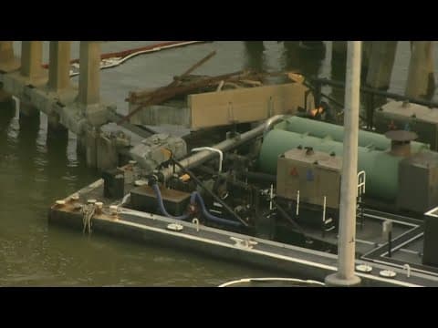 Pelican Island Causeway Bridge reopening after Wednesday's barge strike