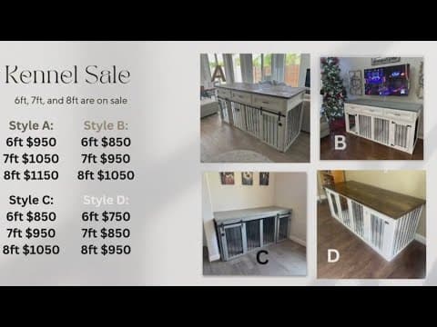 Frustrated dog owners call KHOU for help after not receiving custom kennels from local company