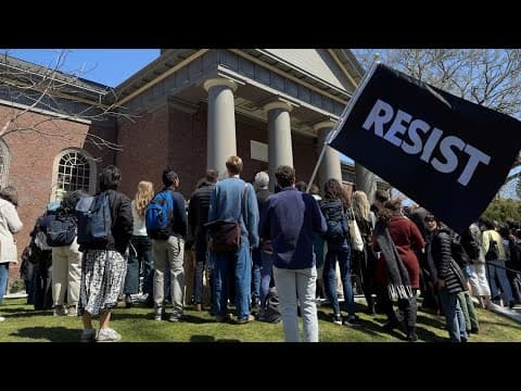 Harvard sues Trump administration to stop the freeze of more than $2 billion in grants