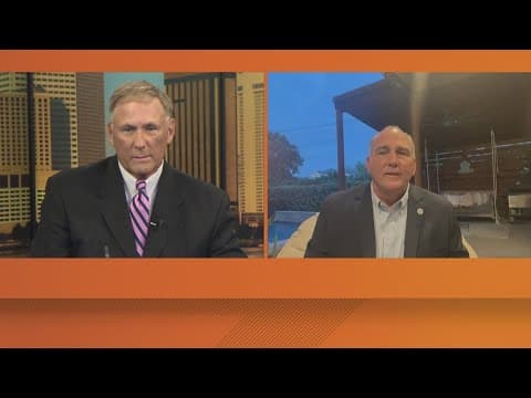 St. Bernard Parish President Guy Mcinnis on saltwater intrusion