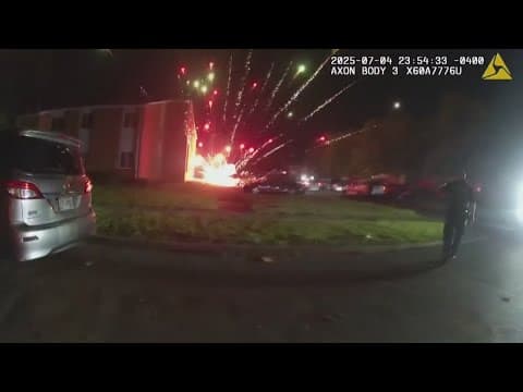 Fireworks thrown at officers in North Linden highlight safety risks