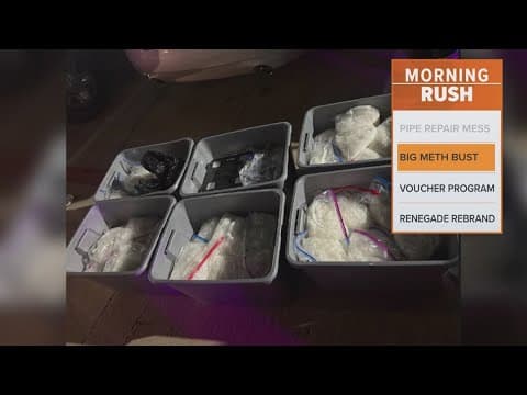 Dallas Police seize over 300 pounds of meth