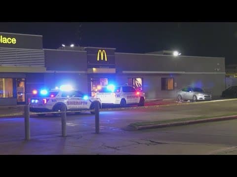 Police searching for 3 suspects accused of fatally shooting man in McDonald's parking lot