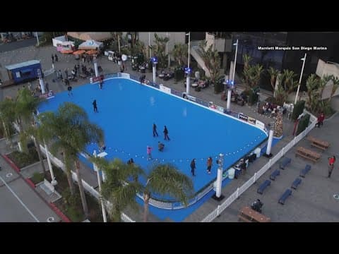 Outdoor roller-skating rink re-opens downtown