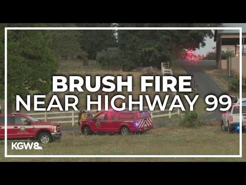 Level 3 evacuations issued for brush fire near Canby