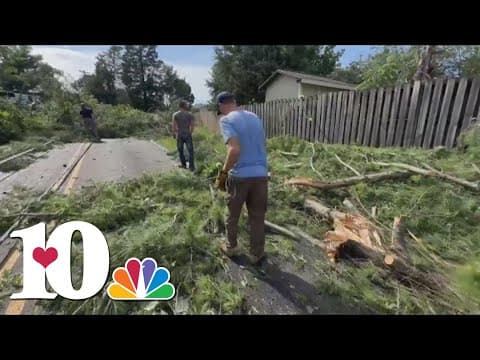 Volunteers helping clean up after tornado, severe storms in East TN
