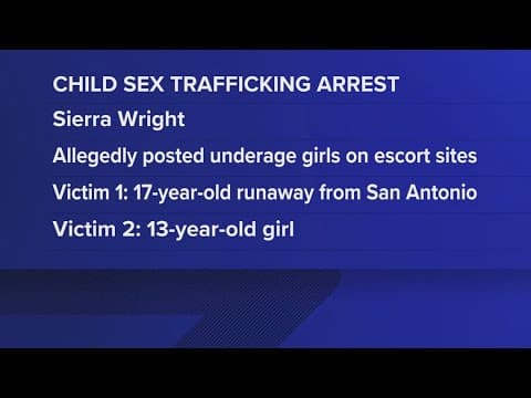 Woman accused of sex trafficking children