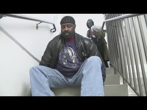 Broken apartment elevator forces Southeast DC man to drag himself up and down stairs each day