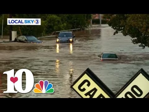 4 people dead in Chattanooga, Hamilton County after severe flooding