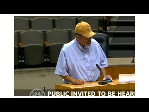 Public addresses Aurora city council for the fourth time in the death of Kilyn Lewis