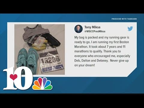 Walters State president runs Boston Marathon