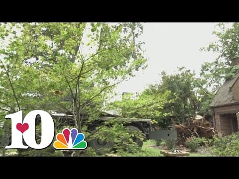 Sequoyah Hills neighborhood hit hard by severe storms