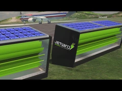 How one company is converting wind from jet exhaust into renewable energy