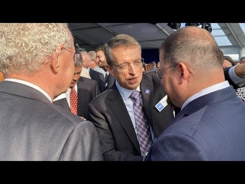 Intel CEO speaks at groundbreaking ceremony for new semiconductor plant in Ohio