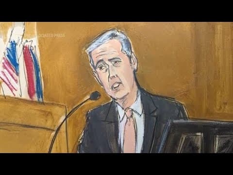 Michael Cohen implicates Trump in hush money case