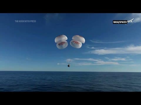 NASA astronauts Butch Wilmore and Suni Williams return to Earth after 9 months stuck in space