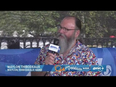 FQF Love Louisiana Stage: Waylon Thibodeaux Band talks music and performance