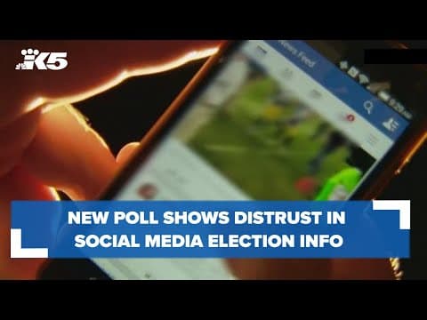 New poll shows opinions on  social media election information, censorship