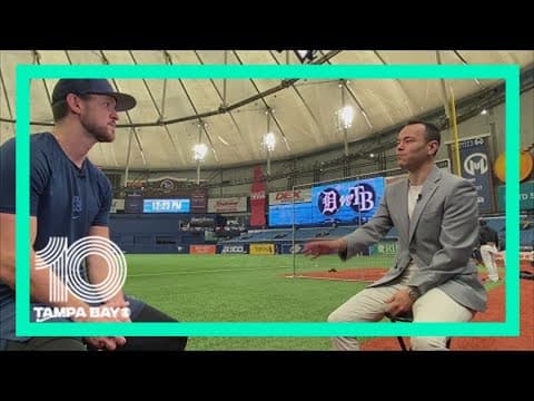 Rays starting pitcher Jeffrey Springs speaks on goals with his new team for 2023 season