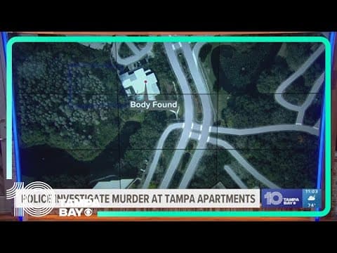 Police investigating murder at Tampa apartments