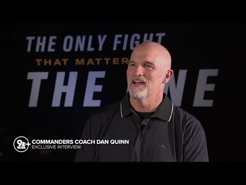 Extended interview with Dan Quinn on Hail Mary pass and Commanders v. Bears win