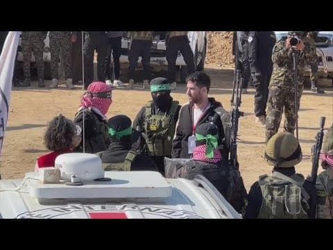 Hamas frees 3 hostages, Israel releases hundreds of prisoners as fragile ceasefire holds