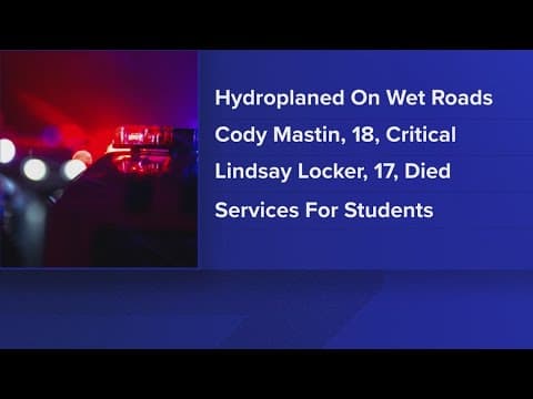 Eastern Hancock senior killed, Greenfield-Central grad critically injured in car crash