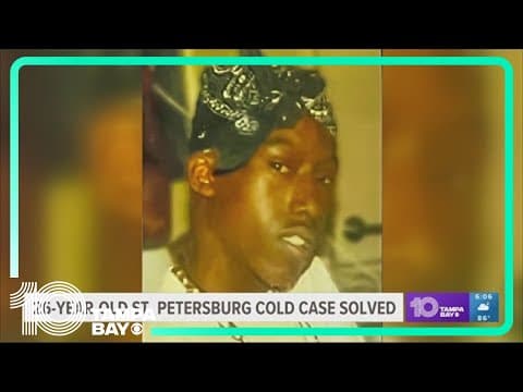 St. Pete police solve 1997 cold case murder of Richard 'Juicy' Evans