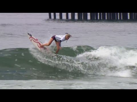 World's largest women's surfing event kicks off at Oceanside Pier