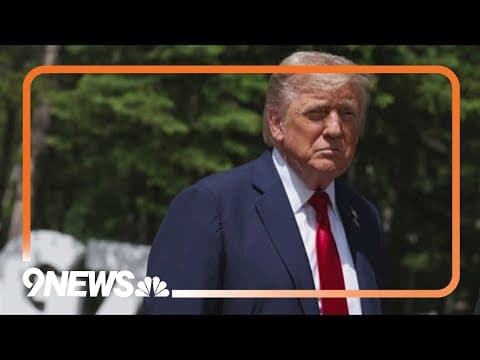 Trump meets with security team to discuss conflict between Iran and Israel